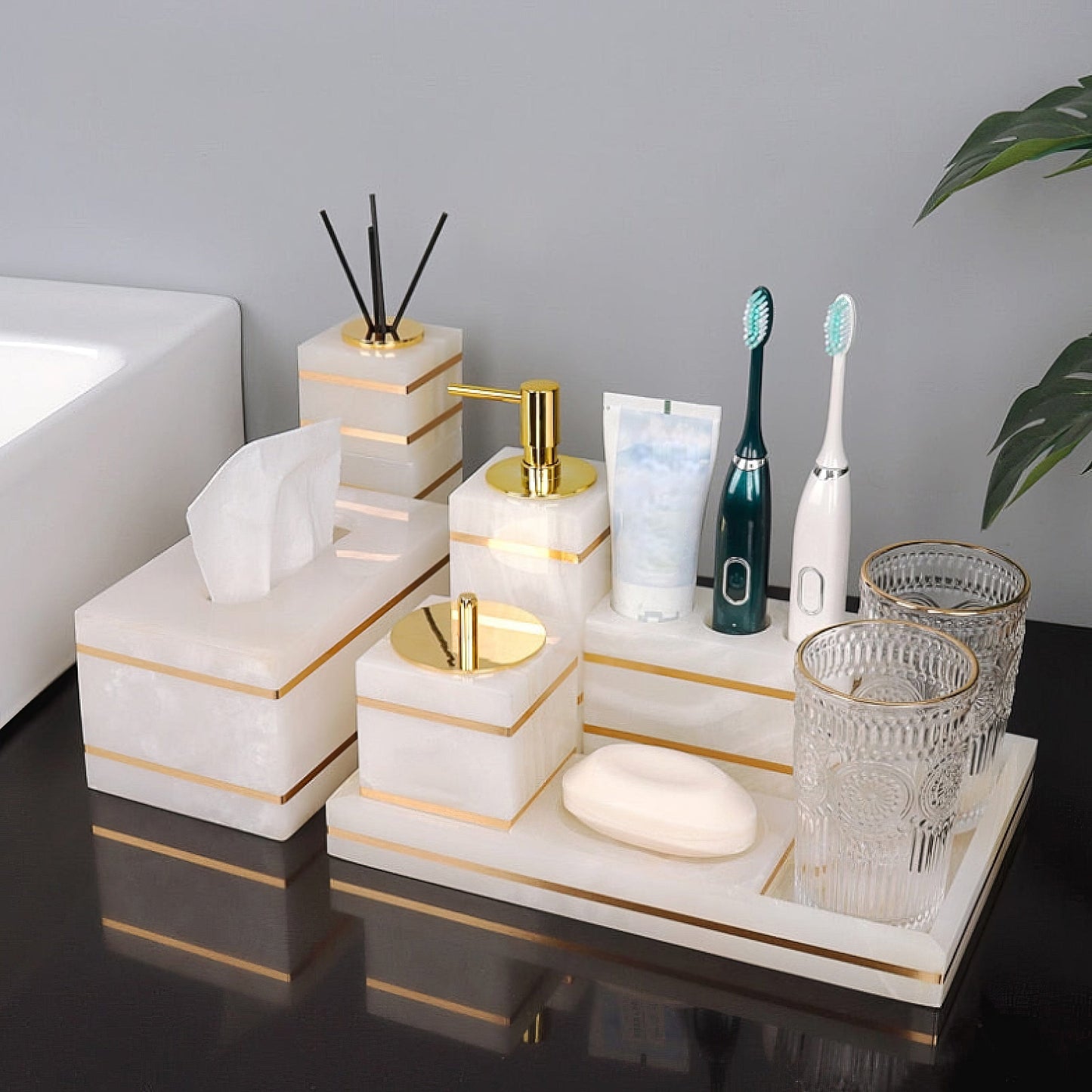 Majestic Marble Bathroom Collection