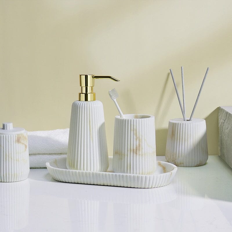 Raine Sandstone Bathroom Accessories